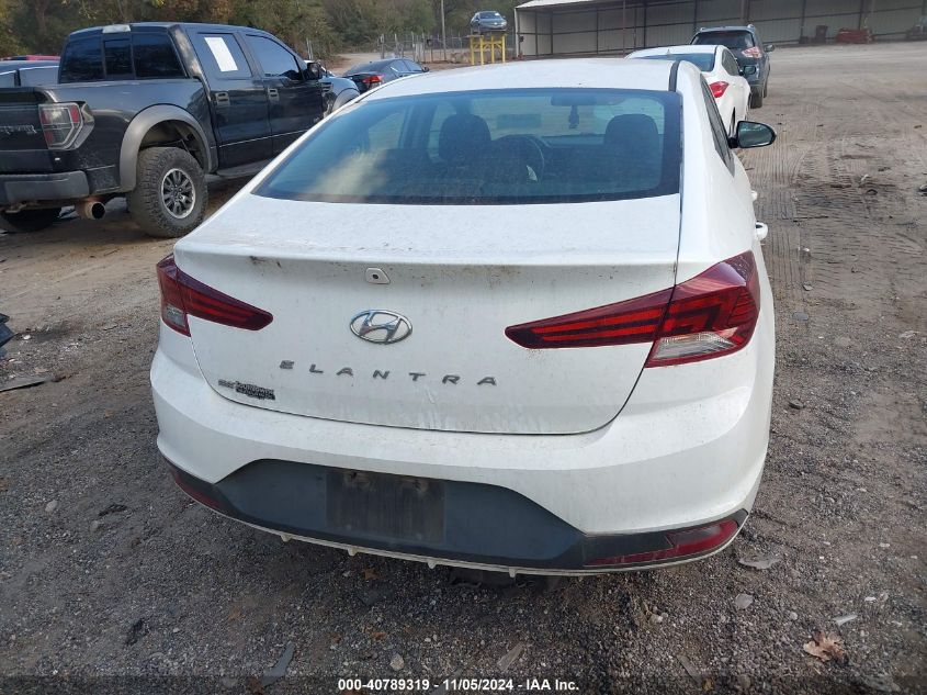 2019 Hyundai Elantra Se VIN: 5NPD74LF6KH438502 Lot: 40789319