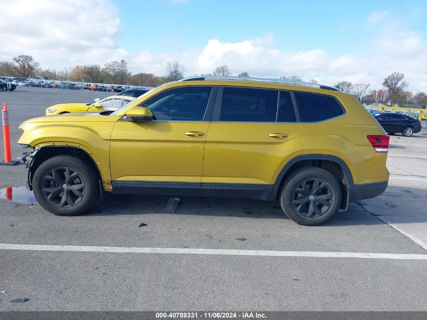 2018 Volkswagen Atlas 3.6L V6 Se/3.6L V6 Se W/Technology VIN: 1V2LR2CA0JC524329 Lot: 40789331