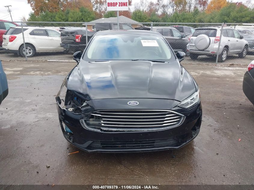 2020 Ford Fusion Se VIN: 3FA6P0HD5LR187307 Lot: 40789379