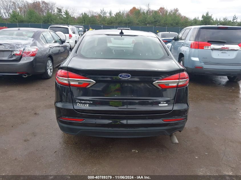 2020 Ford Fusion Se VIN: 3FA6P0HD5LR187307 Lot: 40789379