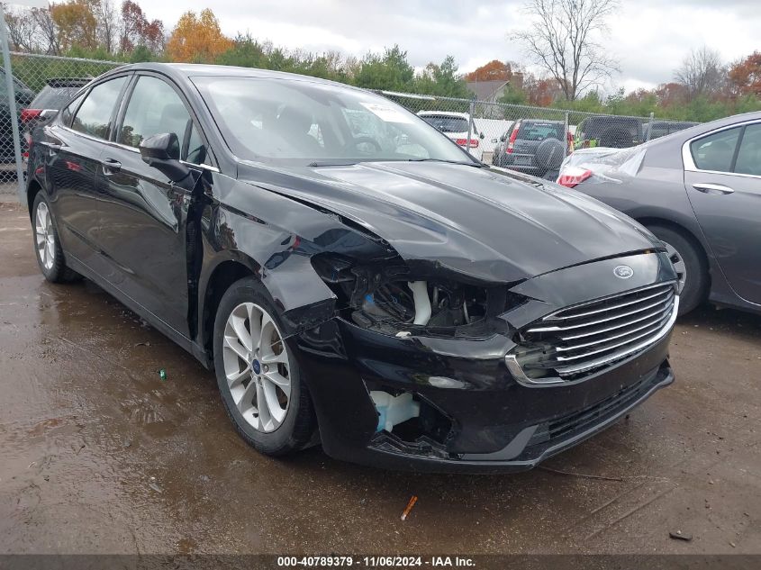 2020 Ford Fusion Se VIN: 3FA6P0HD5LR187307 Lot: 40789379