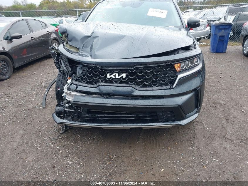 2022 Kia Sorento S VIN: 5XYRL4LC4NG125581 Lot: 40789383