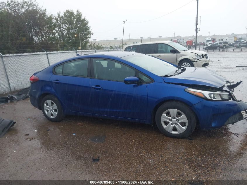 2017 Kia Forte Lx VIN: 3KPFK4A79HE101578 Lot: 40789403