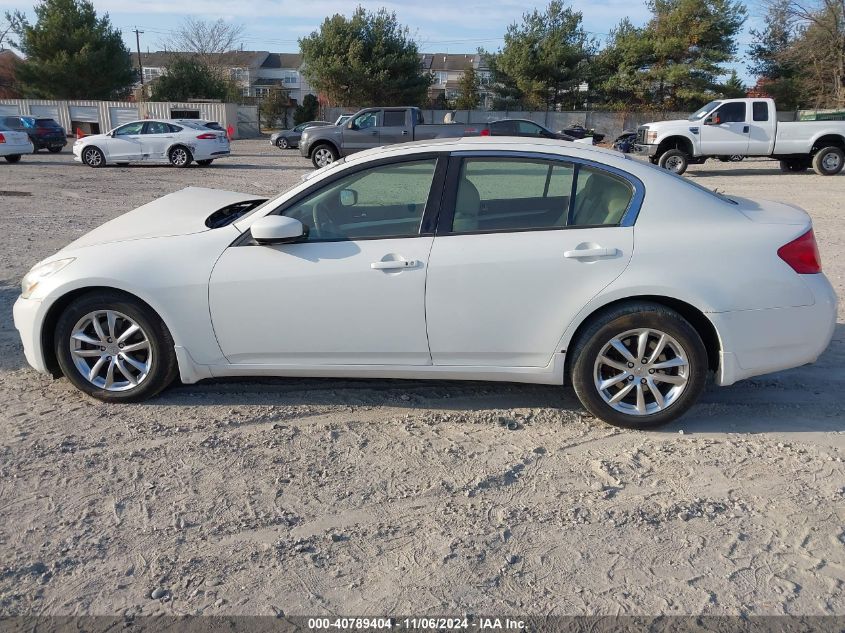 2009 Infiniti G37X VIN: JNKCV61F59M353455 Lot: 40789404