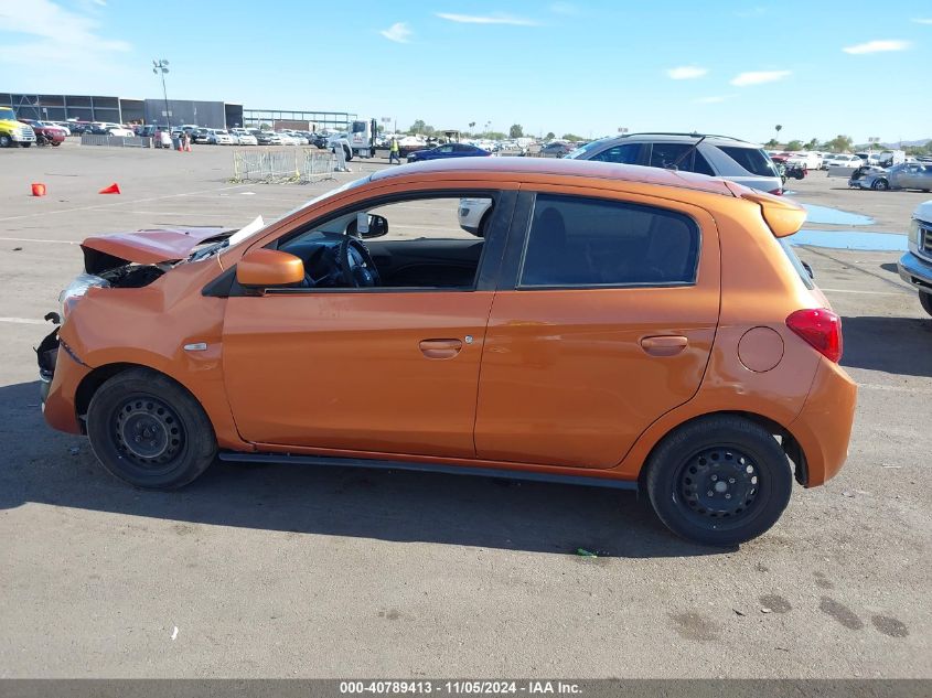 2019 Mitsubishi Mirage Rf VIN: ML32A3HJ7KH009175 Lot: 40789413