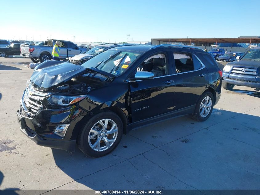 2020 Chevrolet Equinox Fwd Premier 1.5L Turbo VIN: 2GNAXNEVXL6193956 Lot: 40789414