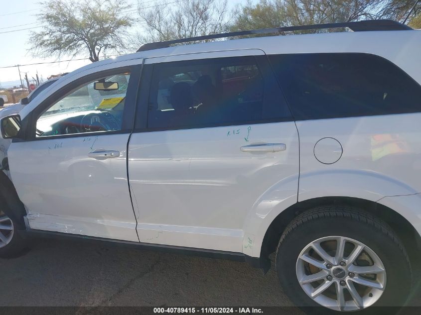 2017 Dodge Journey Sxt VIN: 3C4PDCBG8HT561768 Lot: 40789415