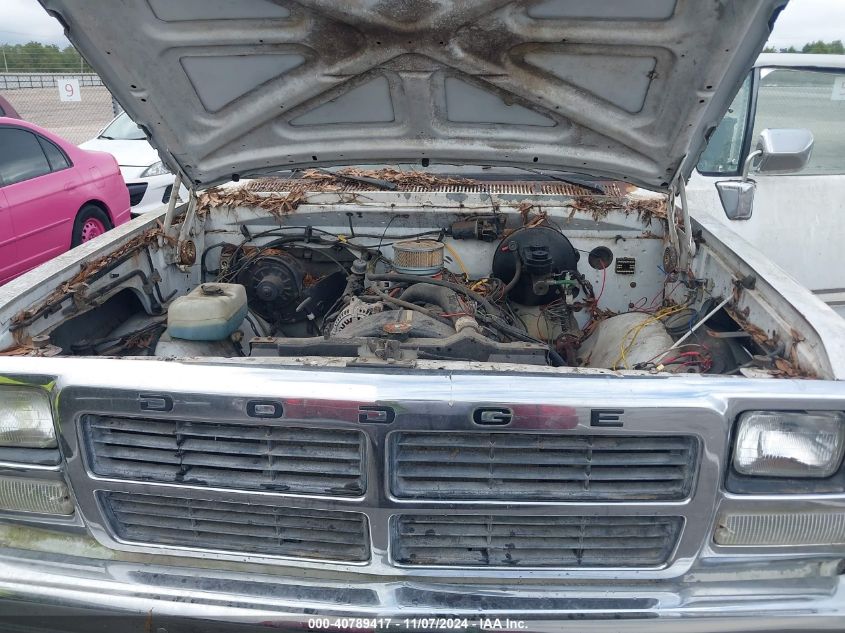 1992 Dodge W-Series W150 VIN: 1B7HM16Y4NS658474 Lot: 40789417