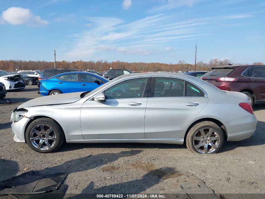 2017 Mercedes-Benz C 300 4Matic/Luxury 4Matic/Sport 4Matic VIN: 55SWF4KB0HU203822 Lot: 40789422