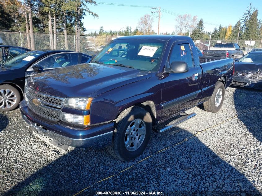 2006 Chevrolet Silverado 1500 Lt1 VIN: 1GCEC14T66Z145975 Lot: 40789430