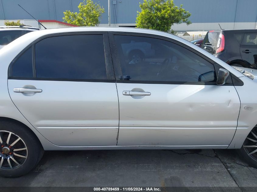 2004 Mitsubishi Lancer Es VIN: JA3AJ26E34U020921 Lot: 40789459