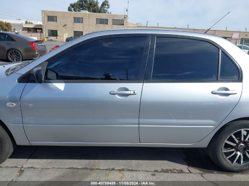 2004 Mitsubishi Lancer Es VIN: JA3AJ26E34U020921 Lot: 40789459