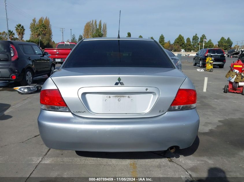 2004 Mitsubishi Lancer Es VIN: JA3AJ26E34U020921 Lot: 40789459