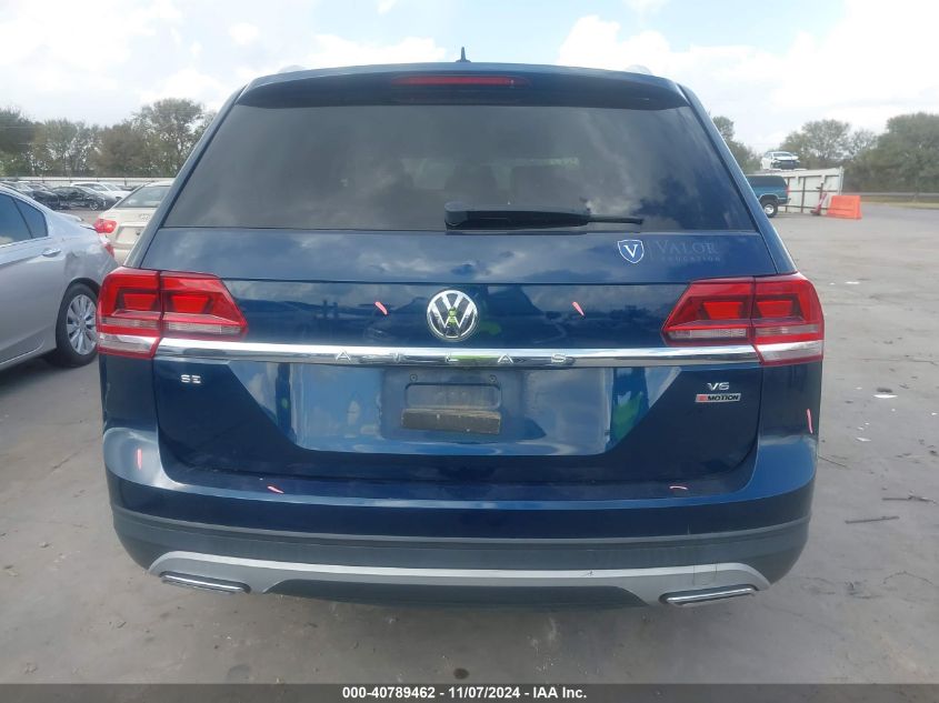 2018 Volkswagen Atlas 3.6L V6 Se VIN: 1V2KR2CA9JC505855 Lot: 40789462