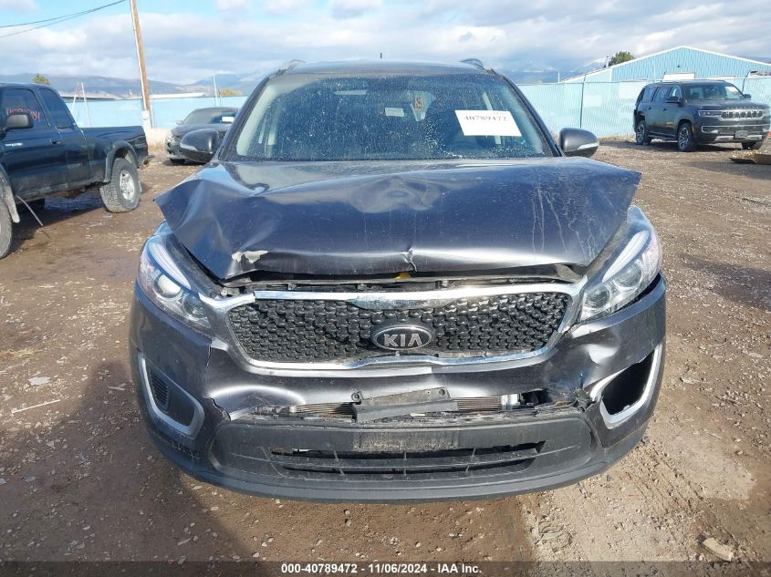 2018 Kia Sorento 3.3L Lx VIN: 5XYPGDA52JG352343 Lot: 40789472