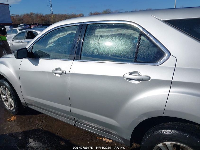 2015 Chevrolet Equinox Ls VIN: 2GNFLEEK2F6324437 Lot: 40789475