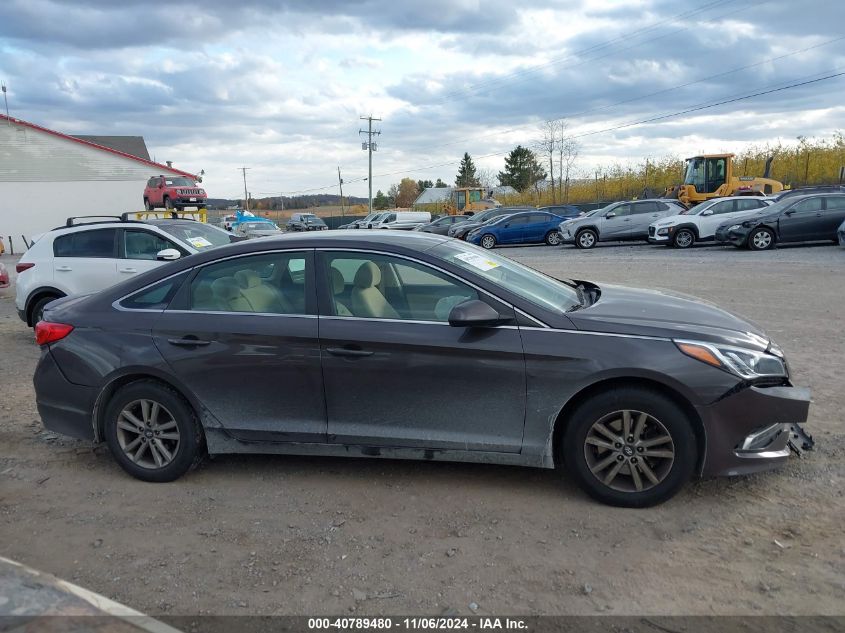 2015 Hyundai Sonata Se VIN: 5NPE24AF0FH040682 Lot: 40789480