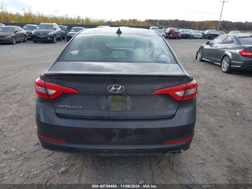 2015 Hyundai Sonata Se VIN: 5NPE24AF0FH040682 Lot: 40789480