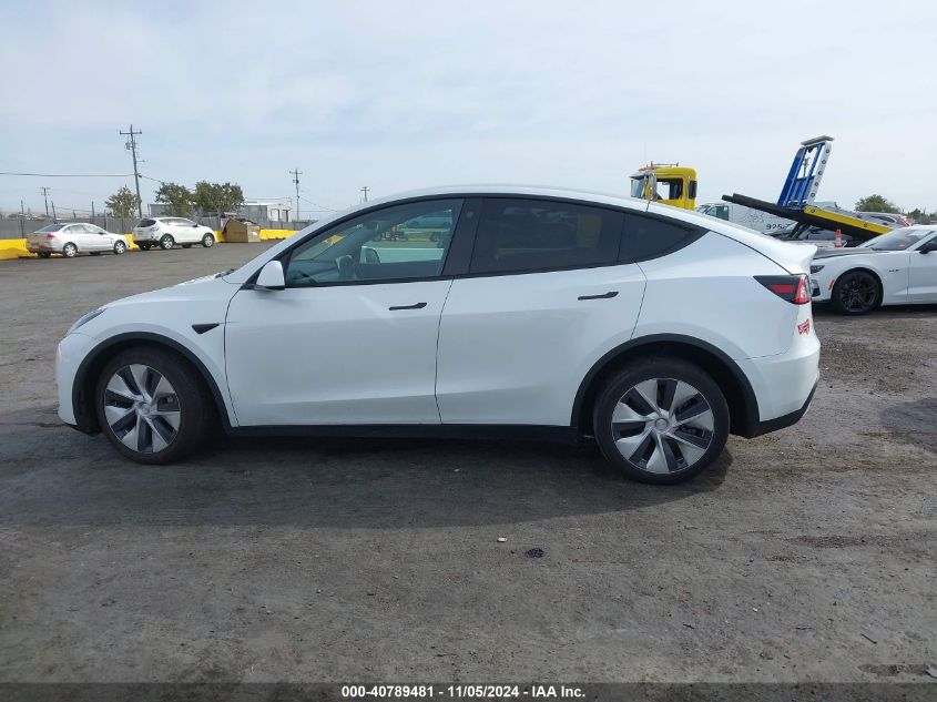 2021 Tesla Model Y Long Range Dual Motor All-Wheel Drive VIN: 5YJYGDEEXMF100687 Lot: 40789481