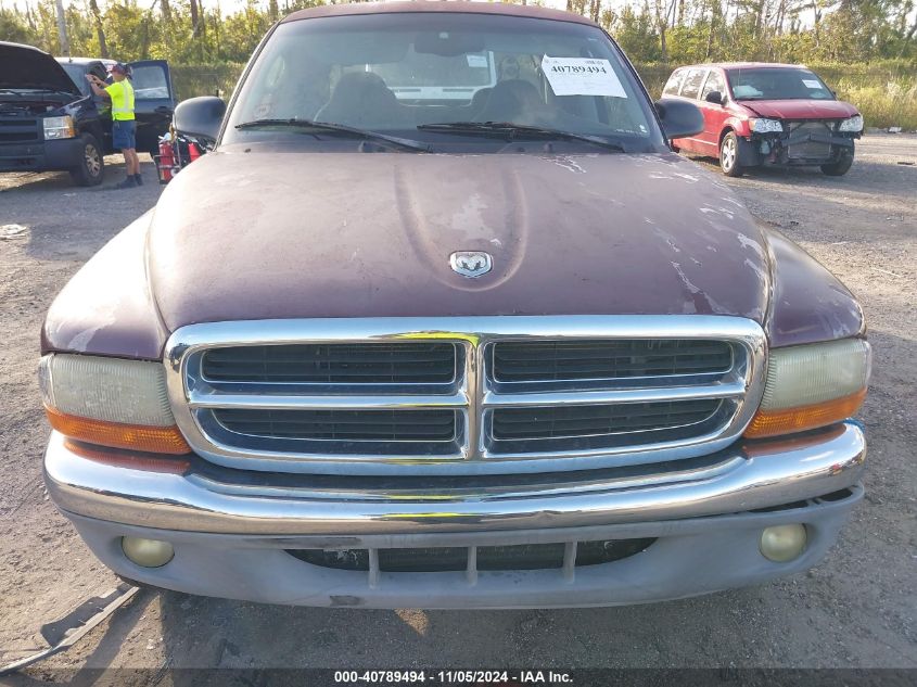 2001 Dodge Dakota Slt/Sport VIN: 1B7HG2AN91S314093 Lot: 40789494