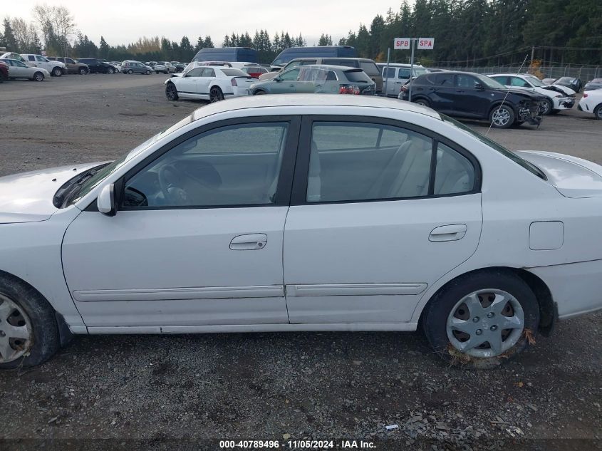 2005 Hyundai Elantra Gls/Gt VIN: KMHDN46D55U193486 Lot: 40789496