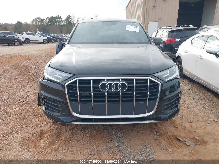 2021 Audi Q7 Premium 45 Tfsi Quattro Tiptronic VIN: WA1AJAF75MD025805 Lot: 40789500