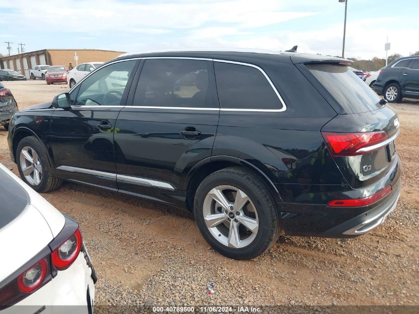 2021 Audi Q7 Premium 45 Tfsi Quattro Tiptronic VIN: WA1AJAF75MD025805 Lot: 40789500