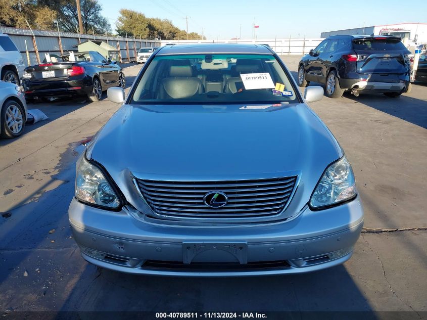 2006 Lexus Ls 430 VIN: JTHBN36F065041939 Lot: 40789511