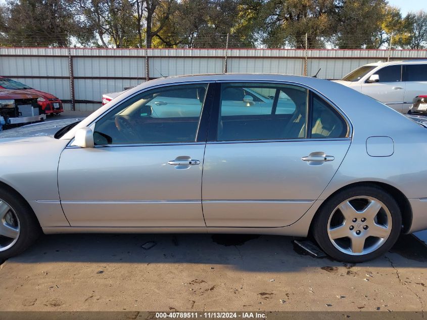 2006 Lexus Ls 430 VIN: JTHBN36F065041939 Lot: 40789511