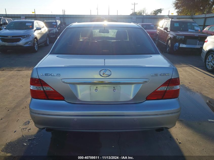 2006 Lexus Ls 430 VIN: JTHBN36F065041939 Lot: 40789511