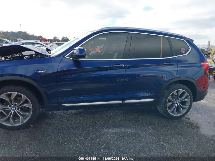 2016 BMW X3 xDrive35I VIN: 5UXWX7C55G0R16915 Lot: 40789514