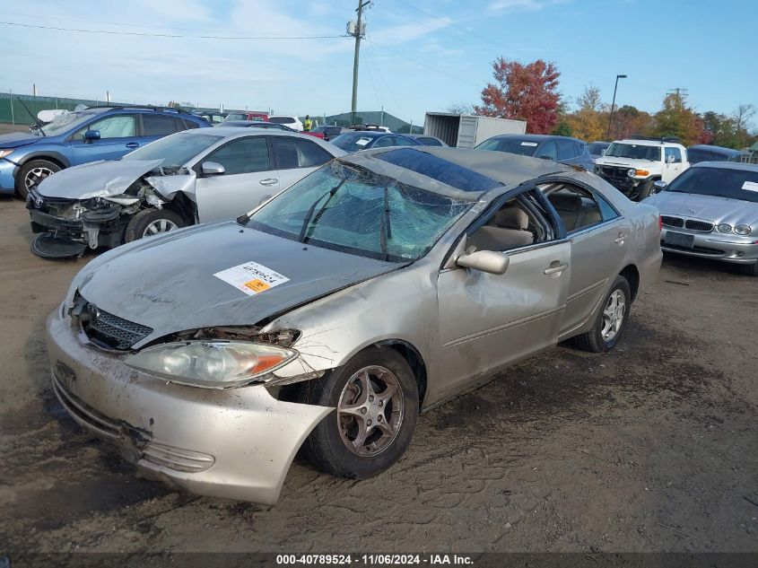 2003 Toyota Camry Le VIN: 4T1BE30K33U672365 Lot: 40789524