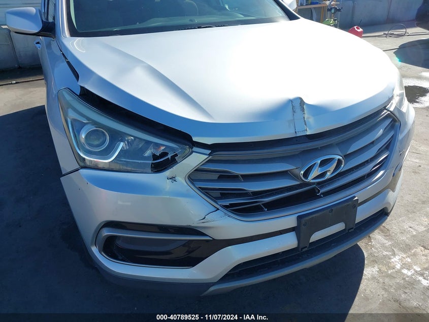 VIN 5XYZT3LBXHG449012 2017 HYUNDAI SANTA FE SPORT 2.4L