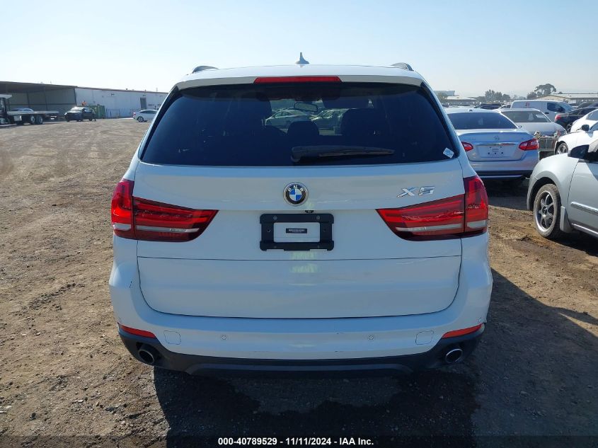 2016 BMW X5 Sdrive35I VIN: 5UXKR2C56G0R72180 Lot: 40789529