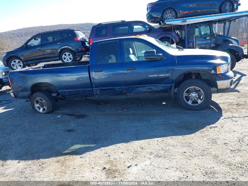 2003 Dodge Ram 2500 Slt/Laramie/St VIN: 3D7KU28C13G797386 Lot: 40789531