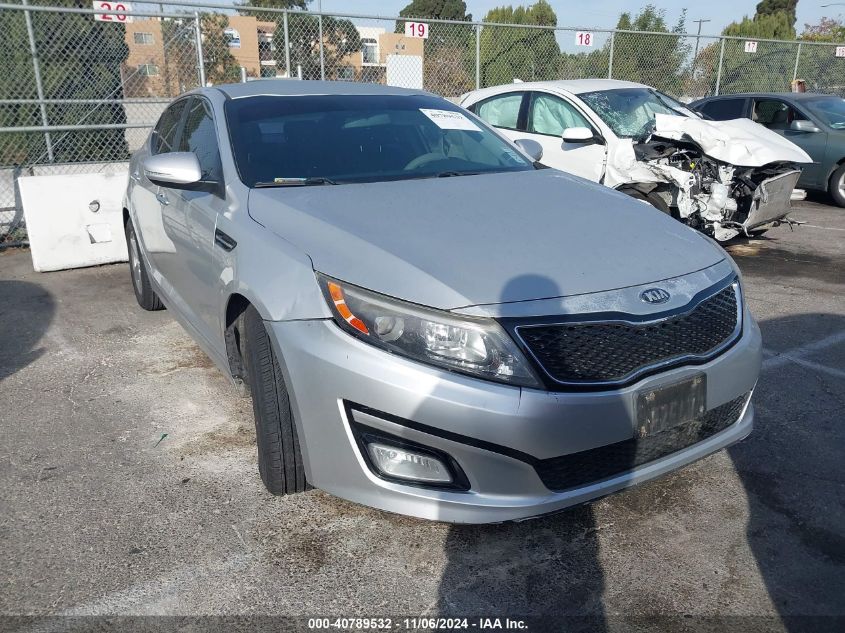 VIN 5XXGM4A76EG350650 2014 KIA Optima, LX no.1