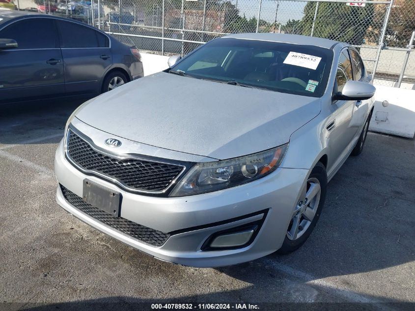 VIN 5XXGM4A76EG350650 2014 KIA Optima, LX no.2