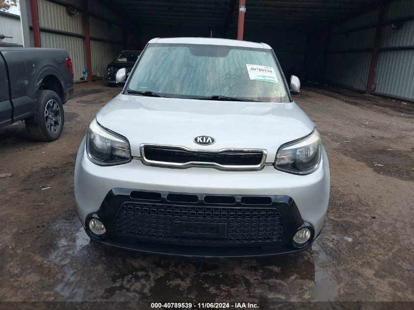 2016 Kia Soul + VIN: KNDJP3A50G7828675 Lot: 40789539