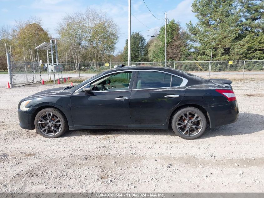 2009 Nissan Maxima 3.5 Sv VIN: 1N4AA51E59C808872 Lot: 40789554