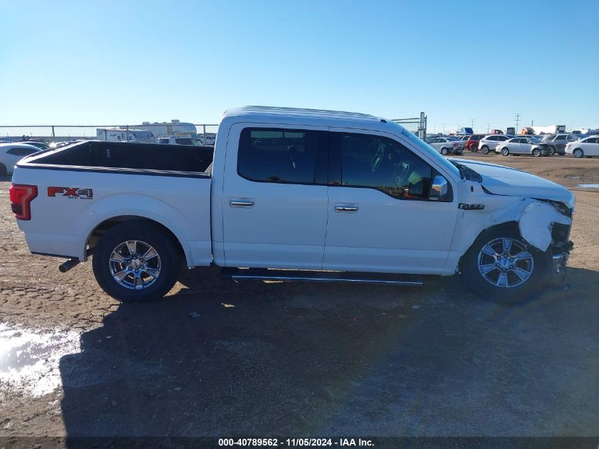 2016 Ford F-150 Lariat VIN: 1FTEW1EF4GKE12041 Lot: 40789562