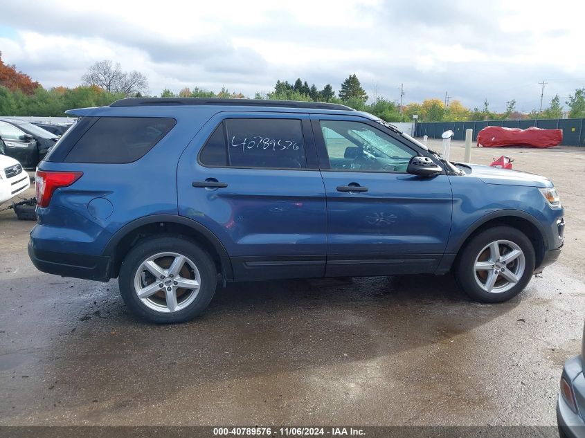 2018 Ford Explorer VIN: 1FM5K8BH1JGA77501 Lot: 40789576