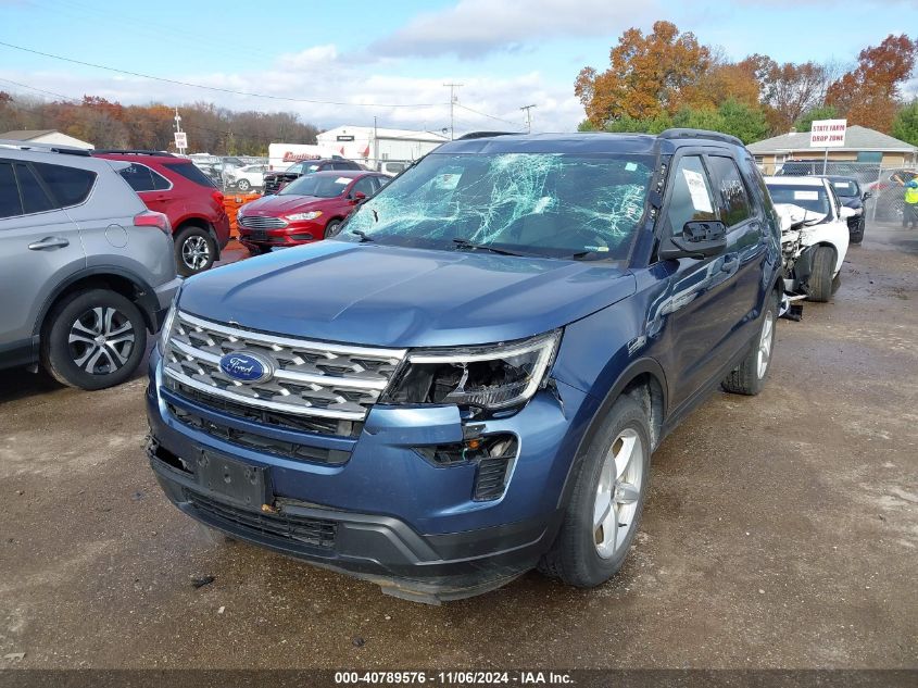 2018 Ford Explorer VIN: 1FM5K8BH1JGA77501 Lot: 40789576