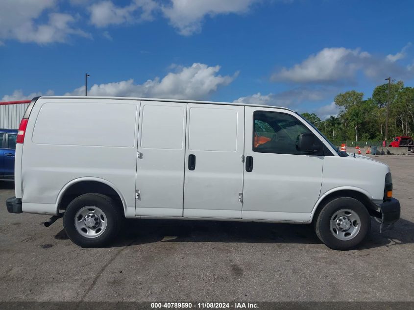 2018 Chevrolet Express 2500 Work Van VIN: 1GCWGAFG6J1235899 Lot: 40789590