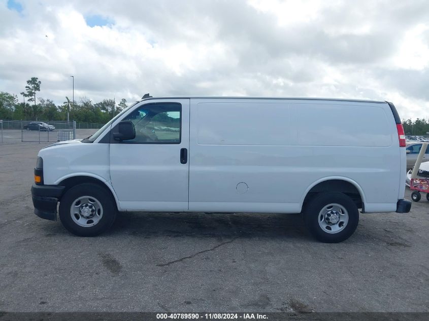 2018 Chevrolet Express 2500 Work Van VIN: 1GCWGAFG6J1235899 Lot: 40789590