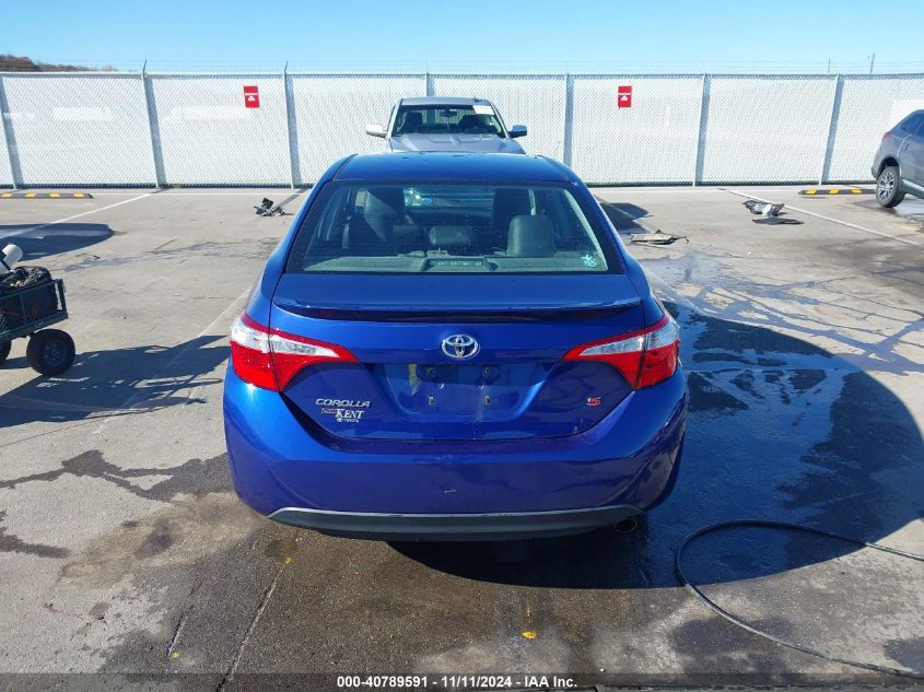 2015 Toyota Corolla S Plus VIN: 2T1BURHE7FC433802 Lot: 40789591