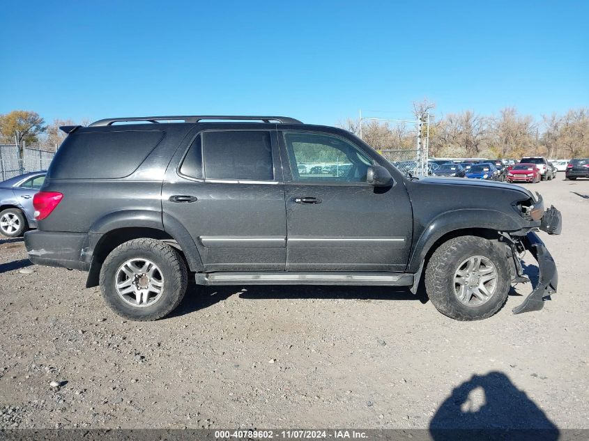 2006 Toyota Sequoia Limited V8 VIN: 5TDBT48A96S260245 Lot: 40789602