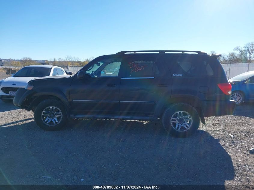 2006 Toyota Sequoia Limited V8 VIN: 5TDBT48A96S260245 Lot: 40789602