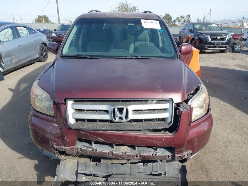 2008 Honda Pilot Vp VIN: 5FNYF28298B007061 Lot: 40789604