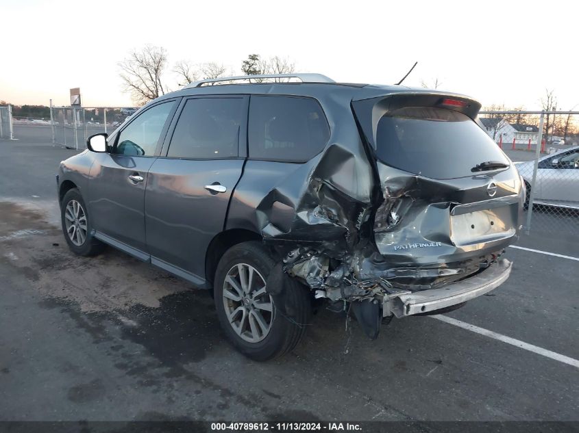 2016 Nissan Pathfinder S/Sv/Sl/Platinum VIN: 5N1AR2MM4GC620910 Lot: 40789612