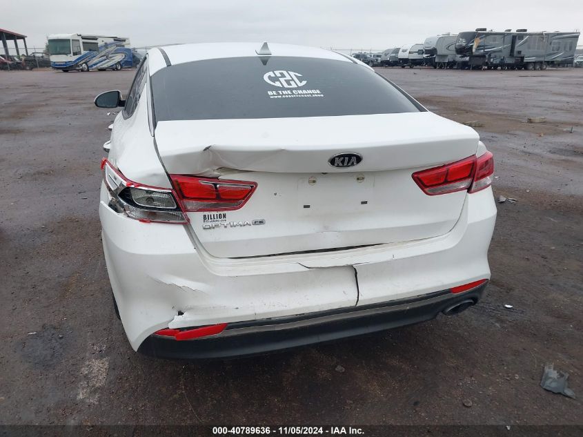 2016 KIA OPTIMA VIN: KNAGT4L38G5103583